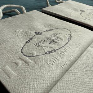 PRADA Luxury Designer Retailer Shopping Bag